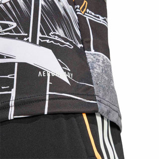 adidas All Blacks Mens Marvel Captains Run Rugby Shirt