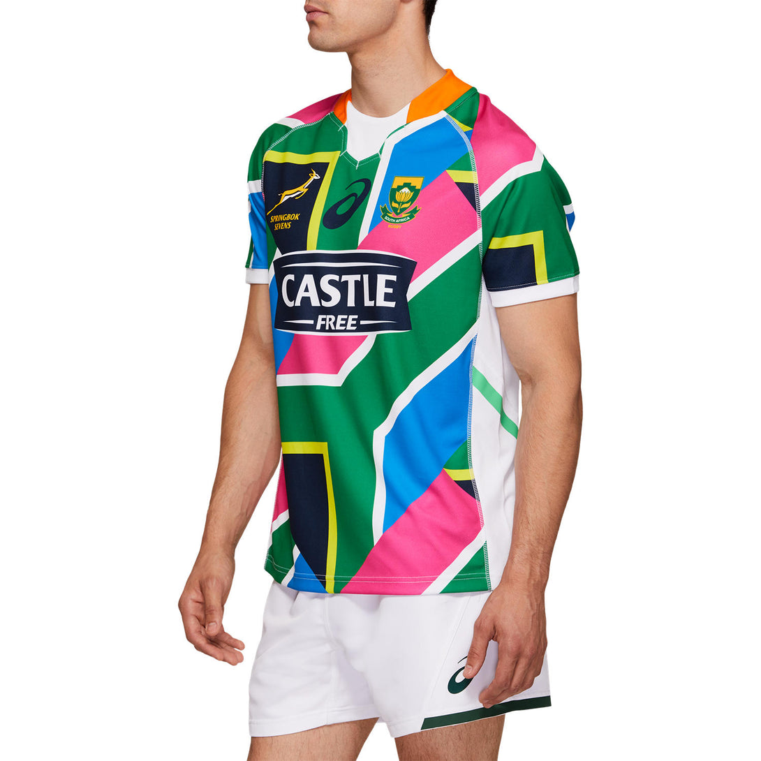 ASICS South Africa Springbok Sevens 2020 Mens Rugby Shirt