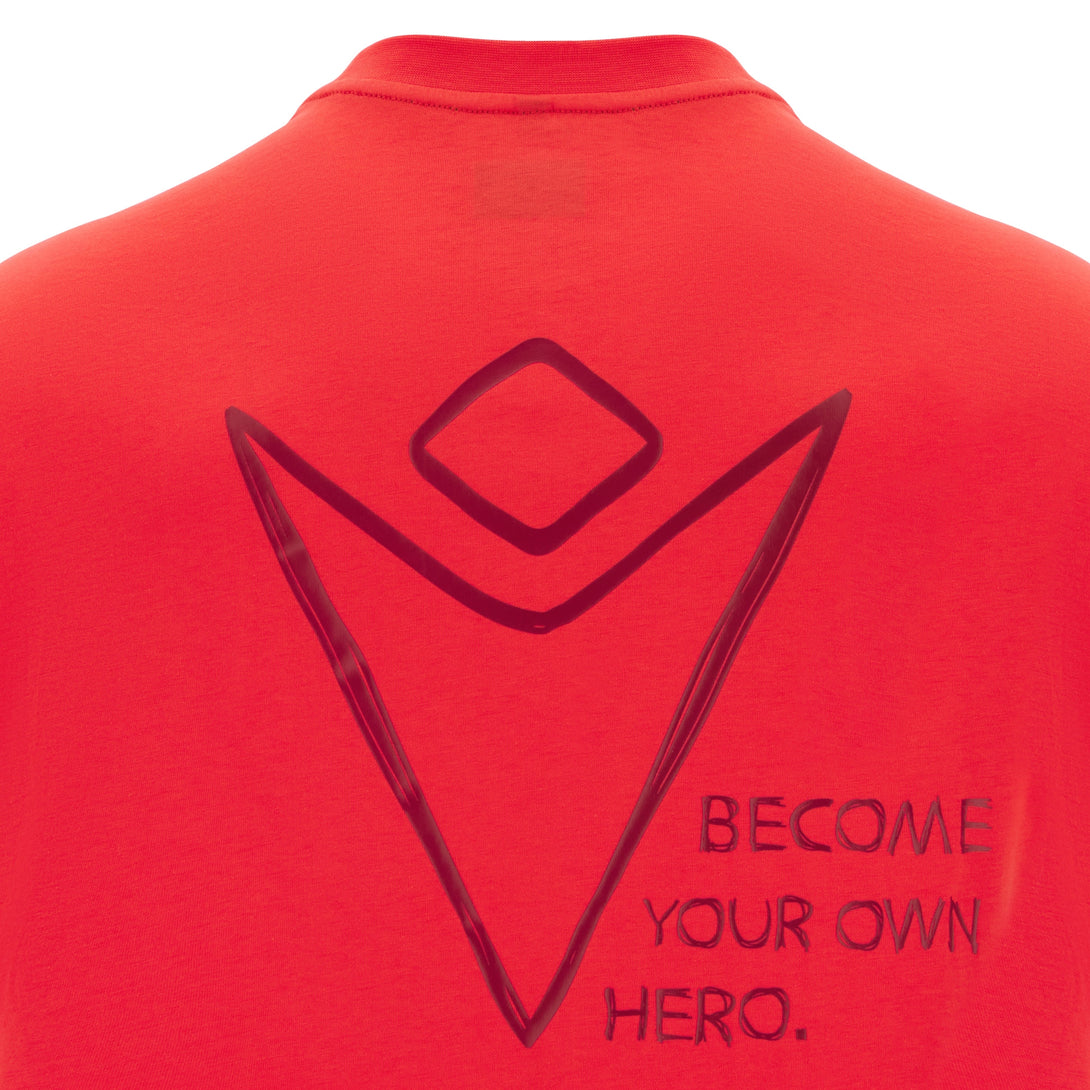 Macron Wales WRU 2025/26 Kids Players Travel T-Shirt