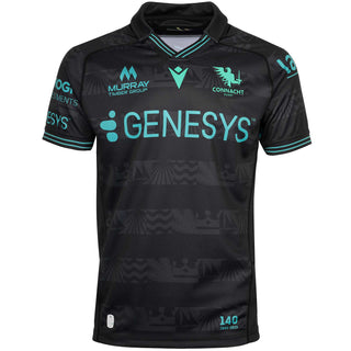 Macron Connacht Rugby 2025/2026 Mens Euro Rugby Shirt