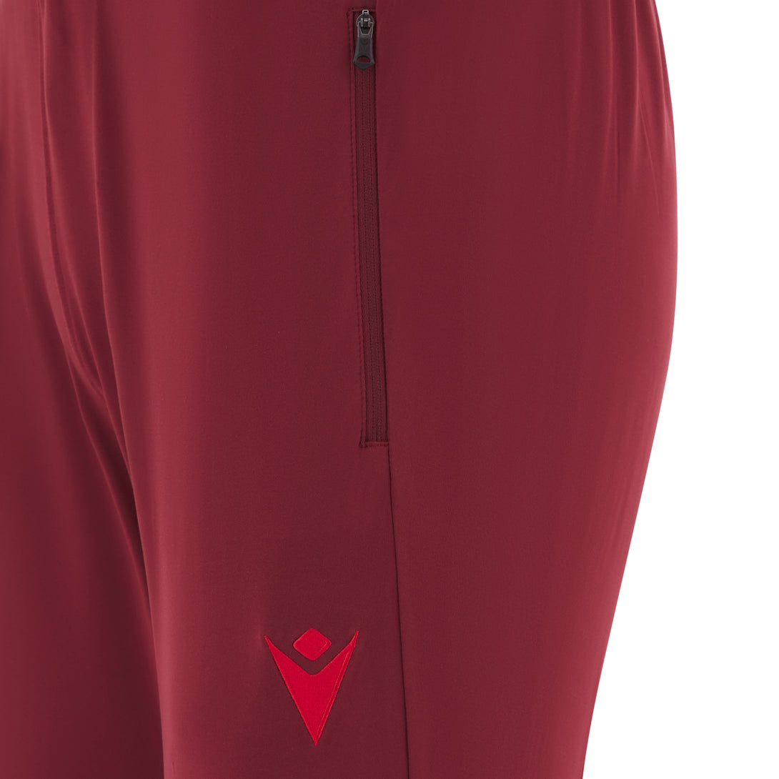 Macron Wales WRU 2025/26 Kids Players Training Bottoms