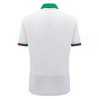 Macron Wales WRU 2024/25 Adults Six Nations Away Cotton Rugby Shirt