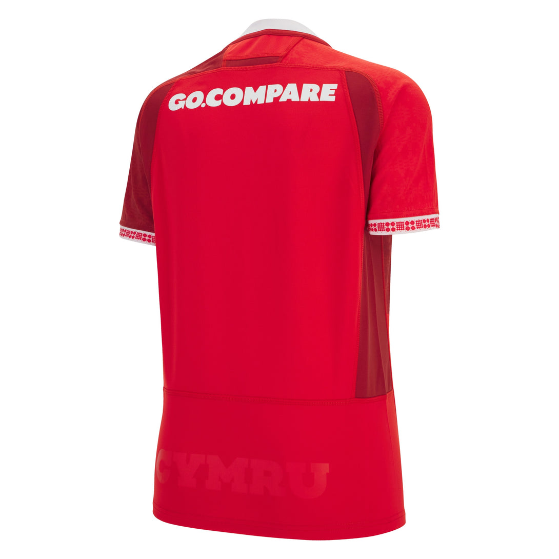 Macron Wales WRU 2025/26 Womens Home Rugby Shirt