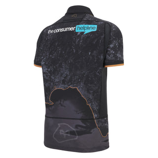 Macron Ospreys Rugby 2025/26 Mens Home Slim Fit Rugby Shirt