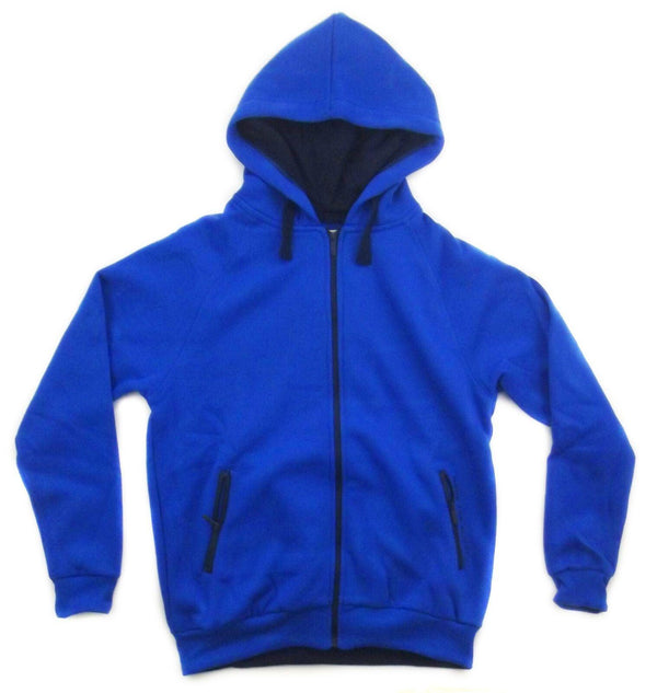 Rugby Heaven Kooga Mens Reflex Blue Zip Thru Hoody - www.rugby-heaven.co.uk