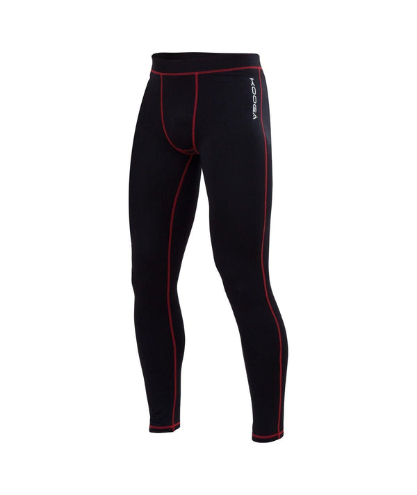 Rugby Heaven Kooga Power Pant Pro Kids Black/Red Baselayer Pants Ss15 - www.rugby-heaven.co.uk