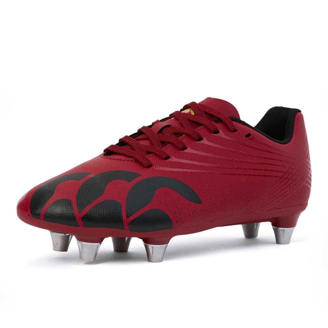 Canterbury Stampede Groundbreak Team Kids Soft Ground Rugby Boots