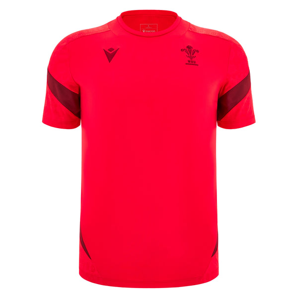 Macron Wales WRU 2025/26 Mens Players Training T-Shirt