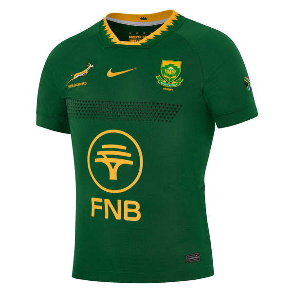 Nike South Africa Springboks 2025 Mens Home Match Fit Rugby Shirt