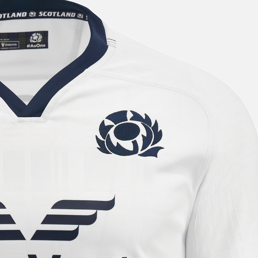 Macron Scotland SRU 2024 Mens Away Rugby Shirt