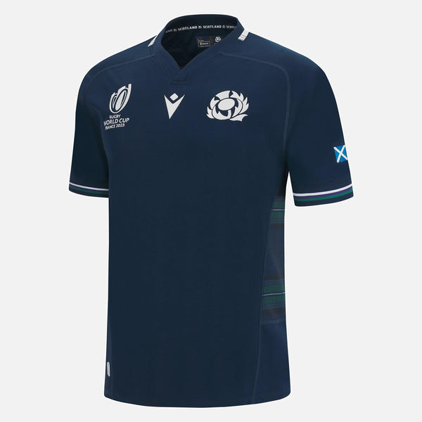 Macron Scotland SRU Rugby World Cup 2023 Mens Home Rugby Shirt