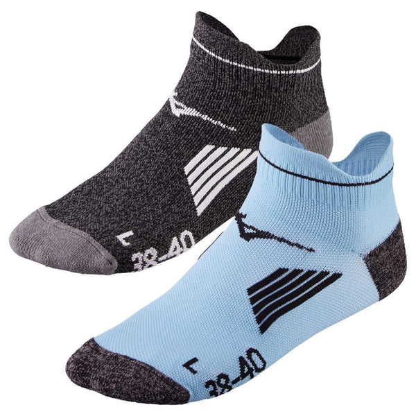 Mizuno Active Train Mid Cut Unisex Socks 2 Per Pack