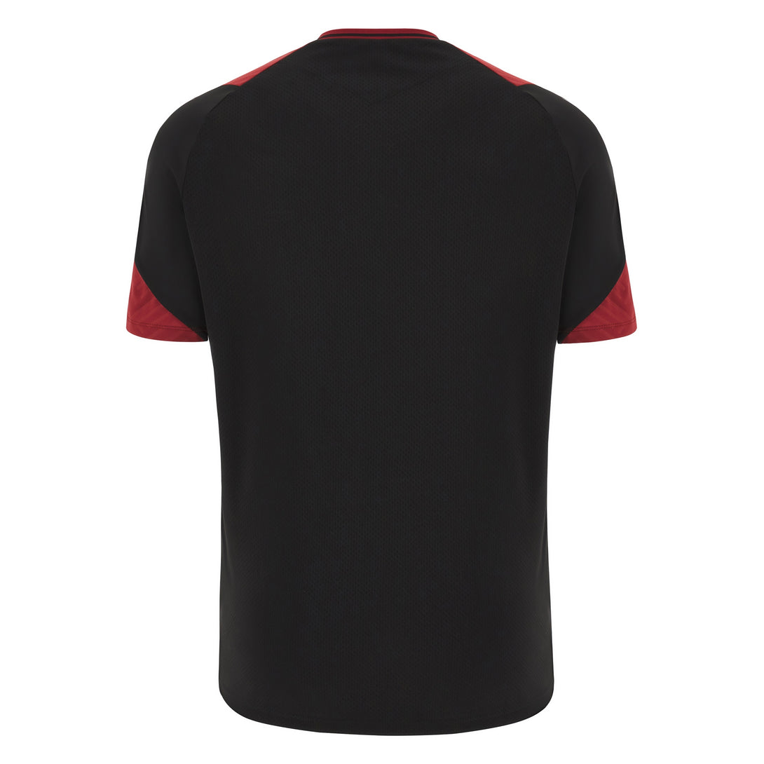 Macron Wales WRU 2024 Mens Rugby Training Poly Shirt