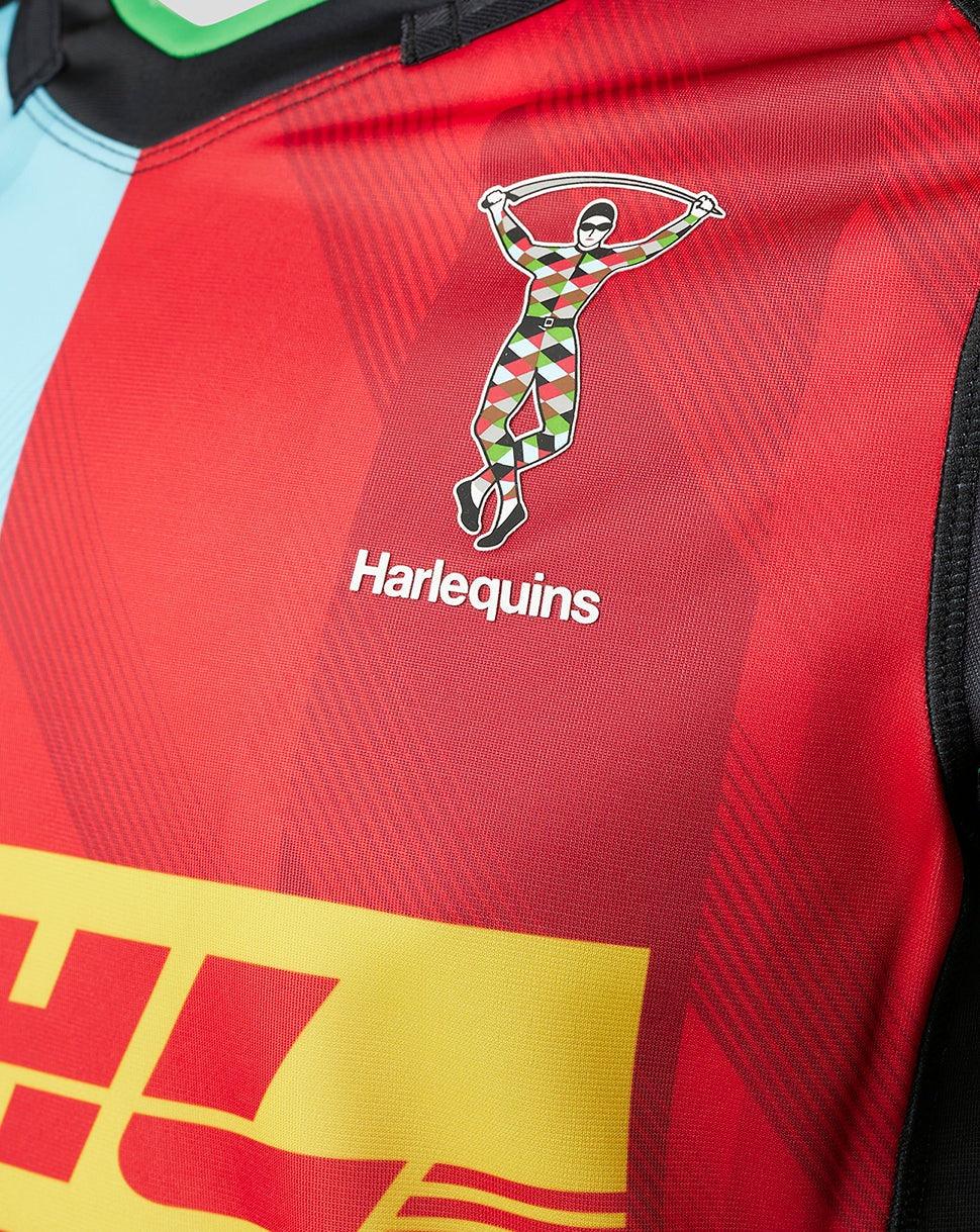 Castore Harlequins Mens Home Rugby Shirt 