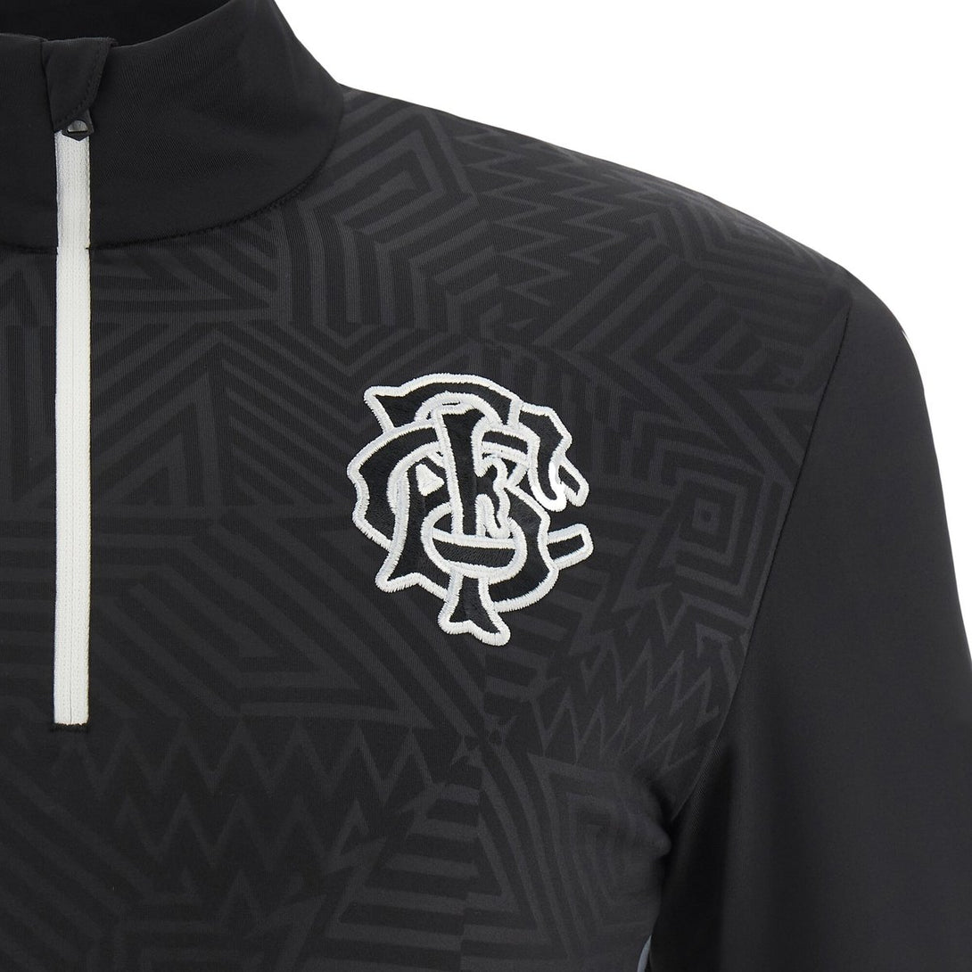Macron Barbarians 2023/24 Kids Players Training Zip Top
