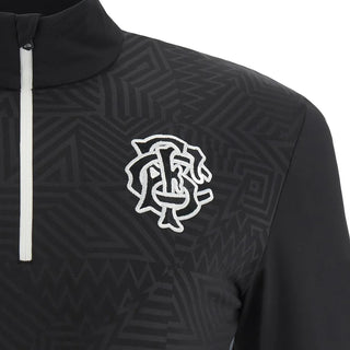 Macron Barbarians 2023/24 Kids Players Training Zip Top