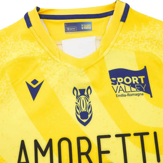 Macron Zebre Parma 2025/2026 Mens Away Rugby Shirt
