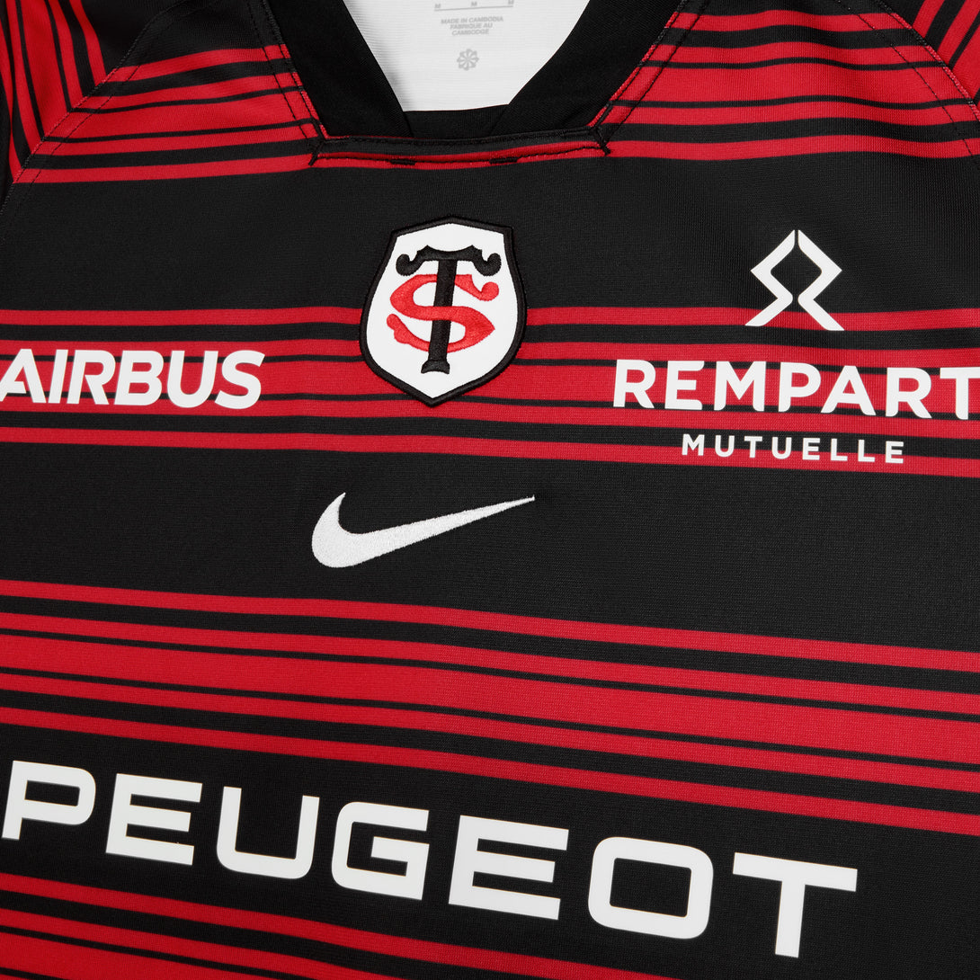 Nike Stade Toulouse 2025/26 Rugby Mens Home Rugby Shirt