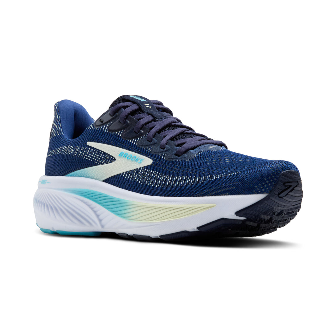 Brooks Ghost 17 Womens 1D Wide Road Running Shoes