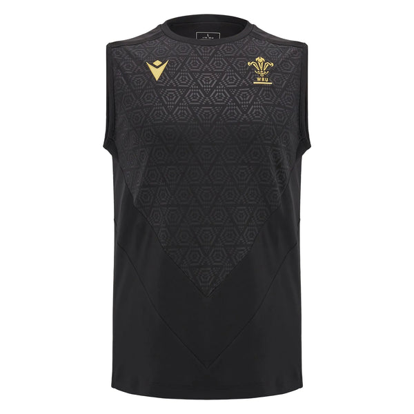 Macron Wales WRU 2024/25 Six Nations Adults Training Poly Rugby Vest