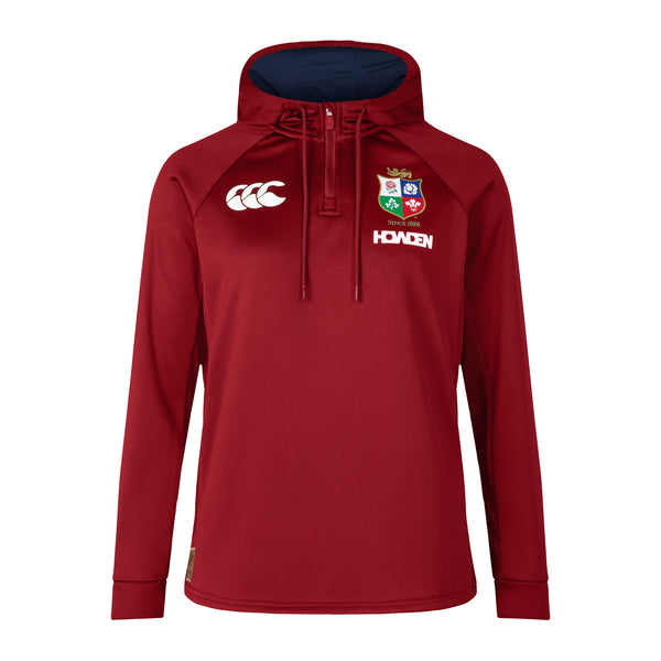 Canterbury British & Irish Lions 2025 Womens ¼ Zip Rugby Hoodie