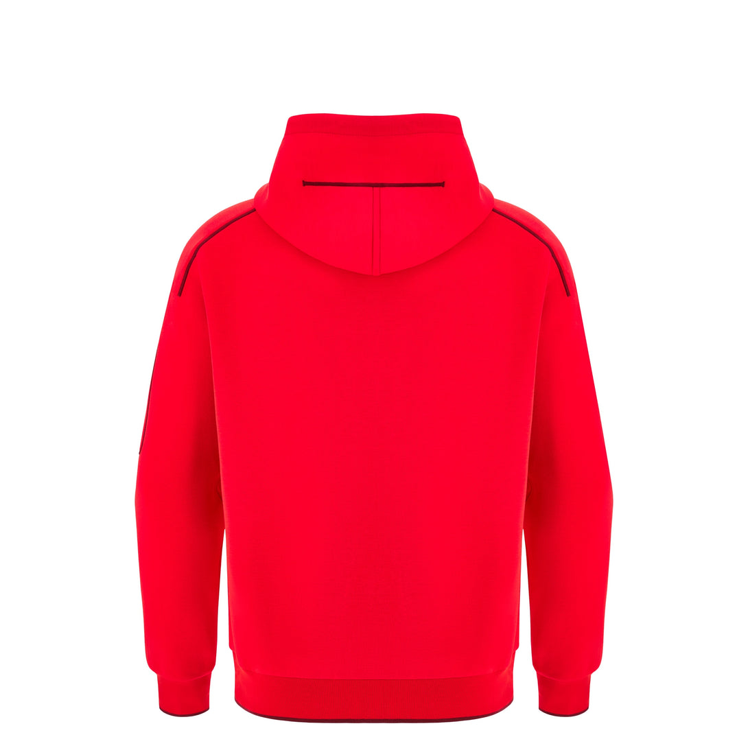 Macron Wales WRU 2025/26 Kids Players Travel Zip Hoody