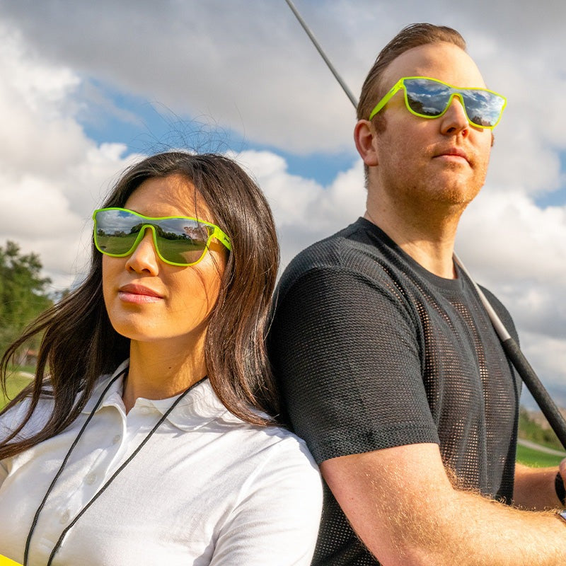 Goodr VRG Naeon Flux Capacitor Sunglasses
