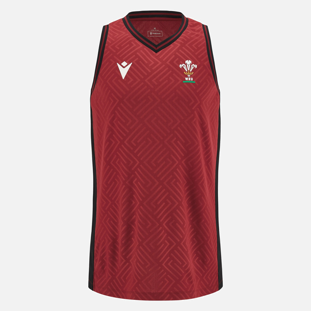 Macron Wales WRU 23/24 Six Nations Basketball Vest