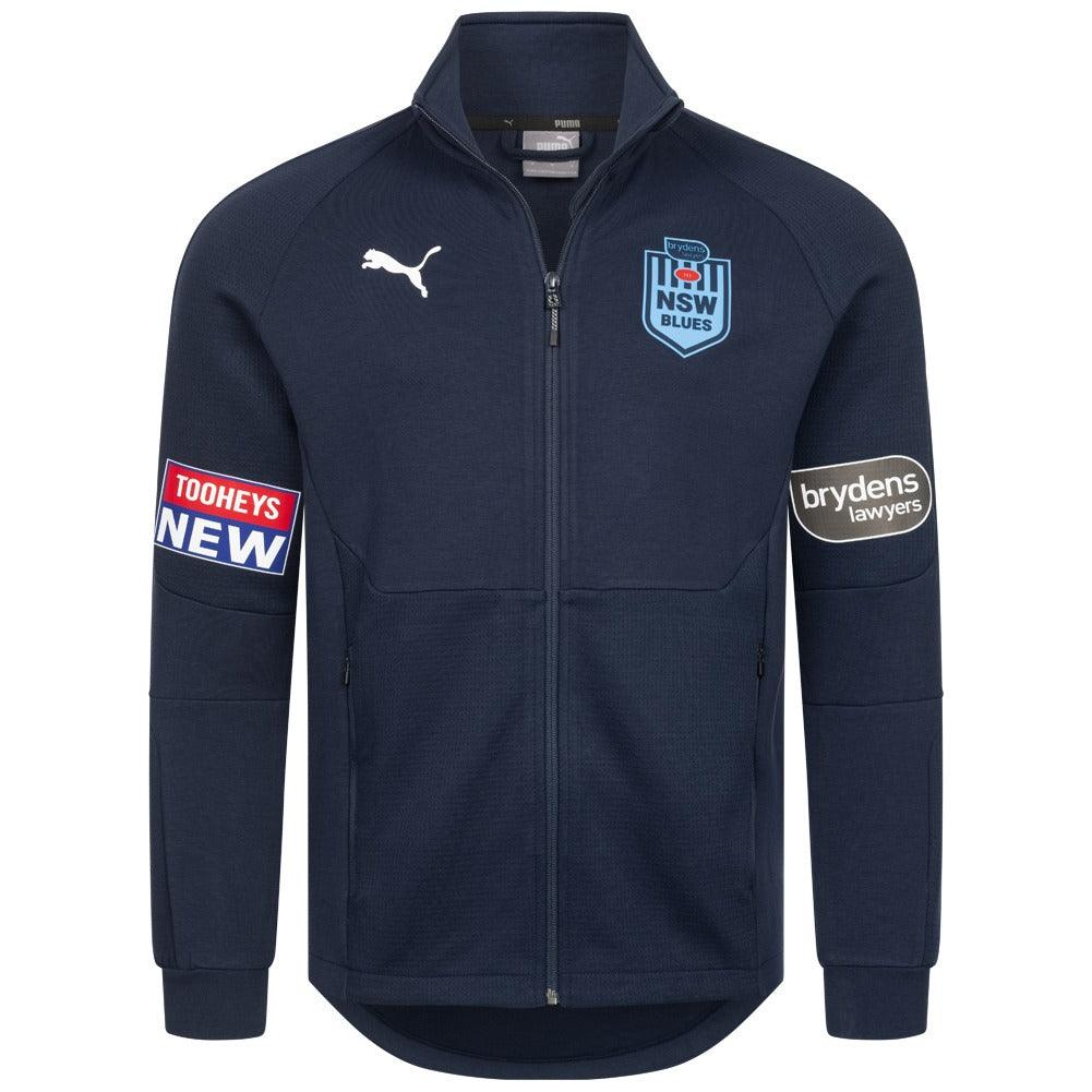 Puma New South Wales Blues NRL Mens Rugby Training Jacket 