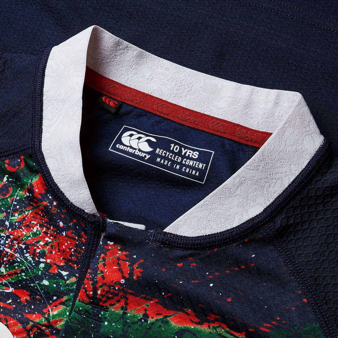 Canterbury British & Irish Lions 2025 Kids Warm Up Rugby Shirt