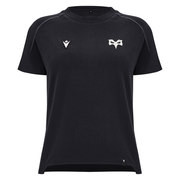 Macron Ospreys Rugby 2025/26 Womens Cotton T-Shirt