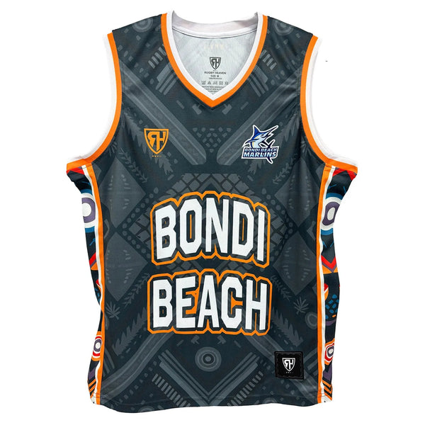 Bondi Beach Marlins Mens Basketball Vest