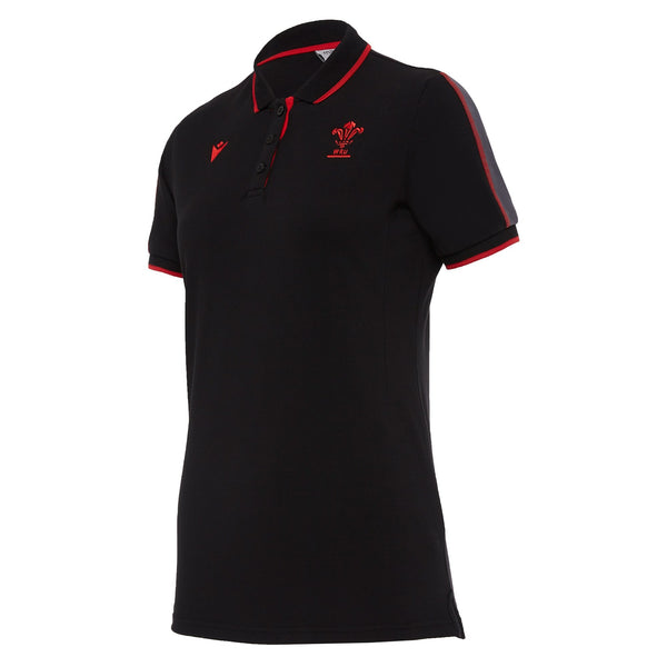 Macron Wales WRU 20 Womens Polo Shirt