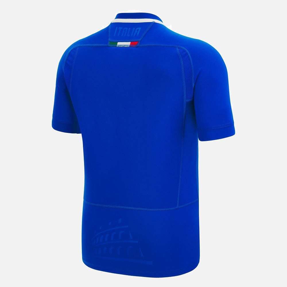 Macron Italy Mens Home Rugby Shirt