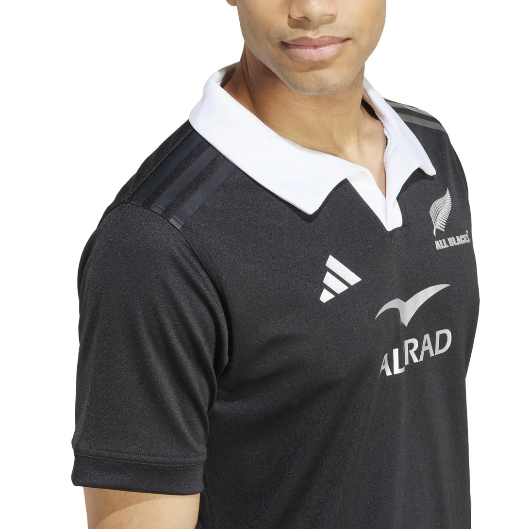 adidas All Blacks New Zealand Adults AEROREADY Rugby Shirt