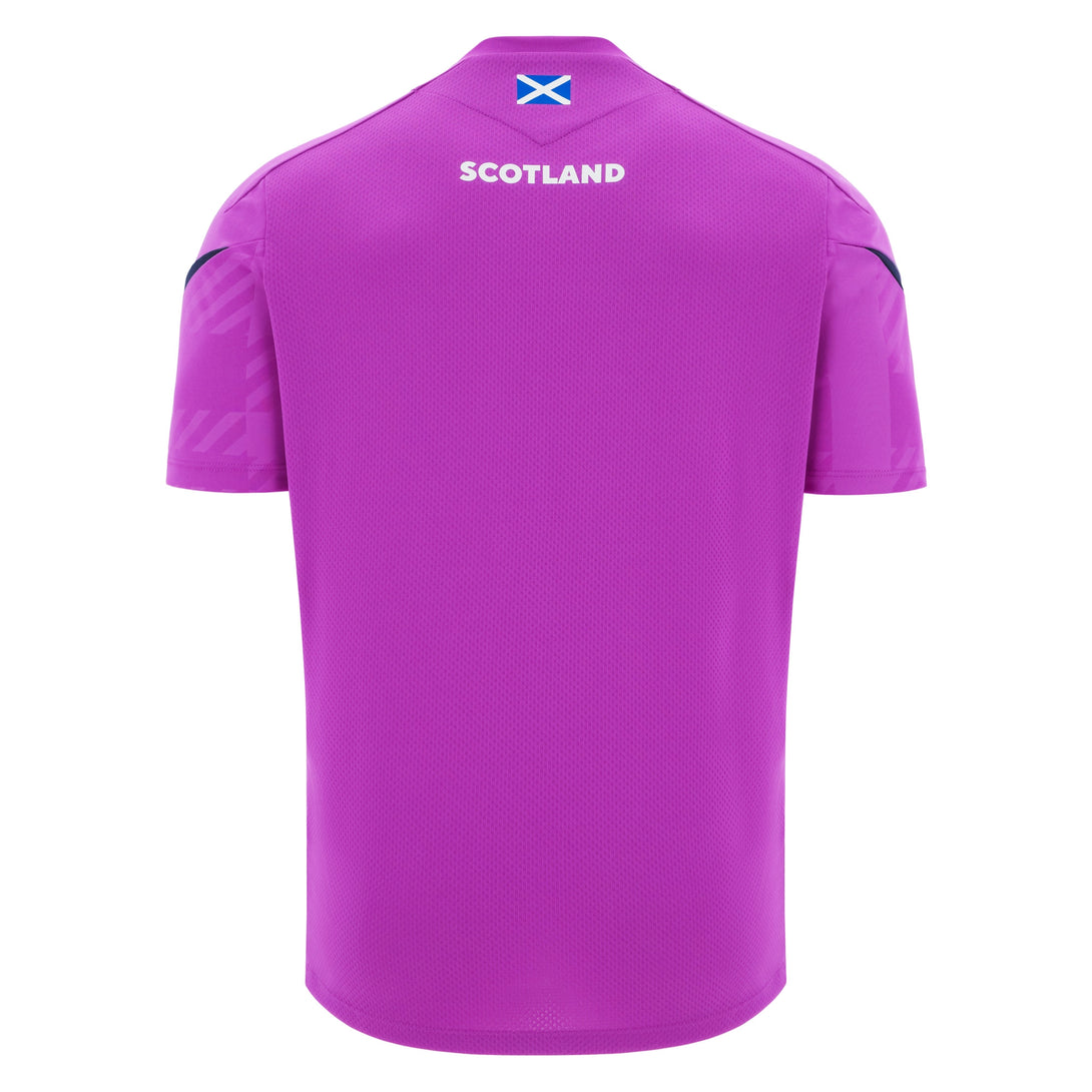 Macron Scotland SRU 2025/26 Mens Poly Training T-Shirt