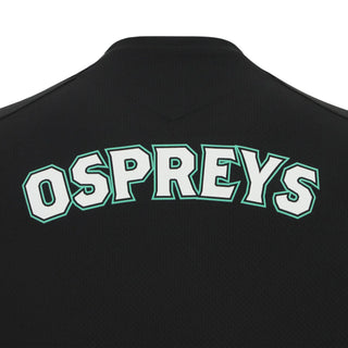 Macron Ospreys Rugby 2025/26 Kids Training Poly Long Sleeve Top
