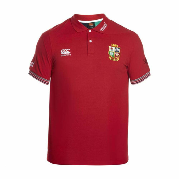 Rugby Heaven Canterbury British & Irish Lions Vaprodri Cotton Training Polo - www.rugby-heaven.co.uk