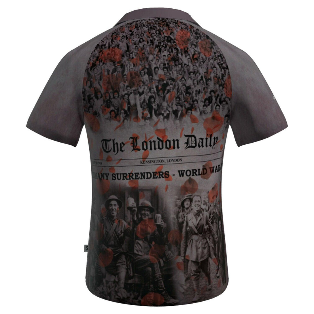 Samurai Mens WW1 Army Rugby Union Commemorative Rugby Shirt