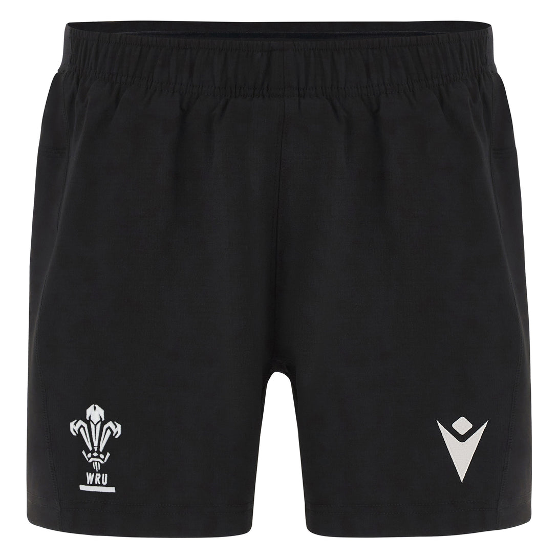 Macron Wales WRU 2025/26 Mens Training Rugby Shorts