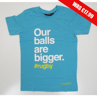 Kooga Our Balls Are Bigger Slogan T-Shirt Ss14