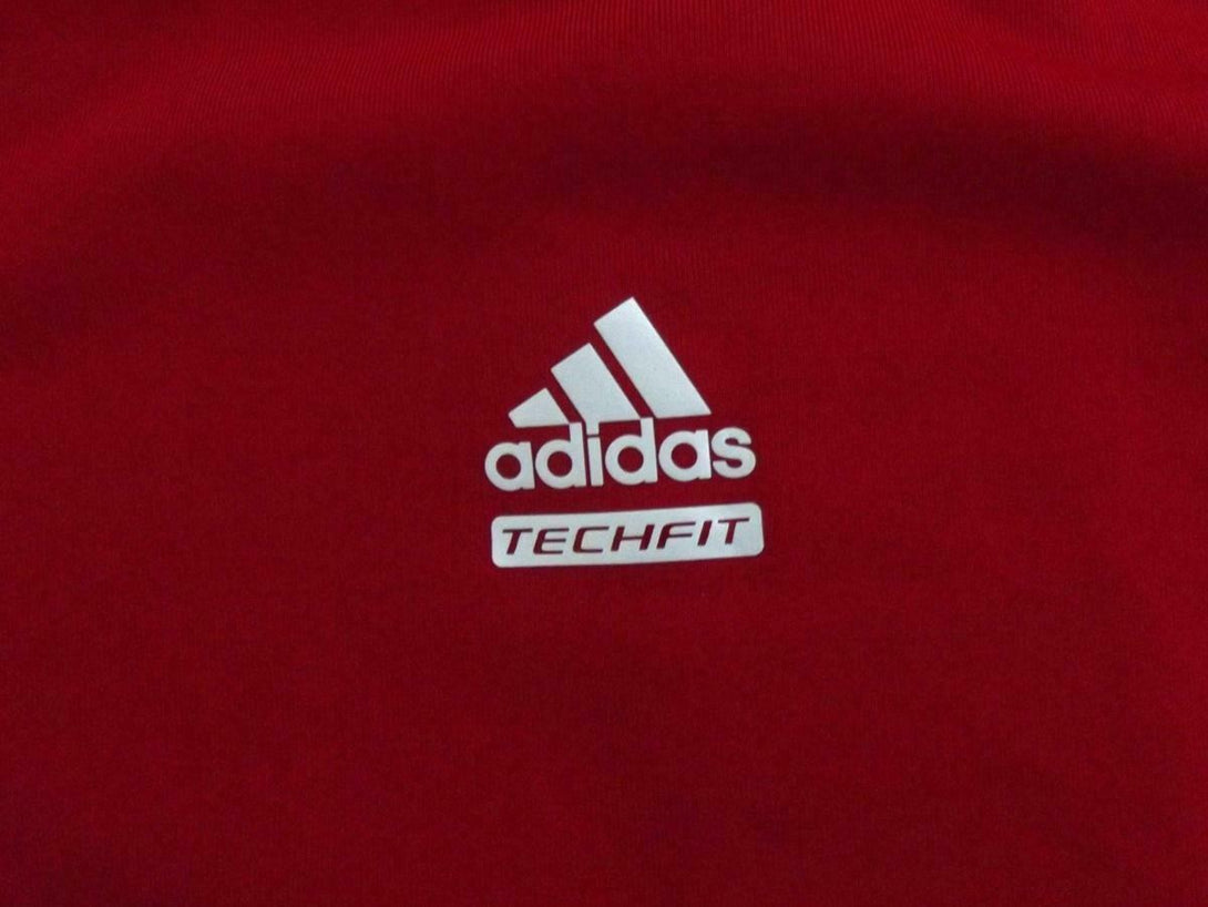 Adidas Techfit Prep S/S Baselayer Top Red