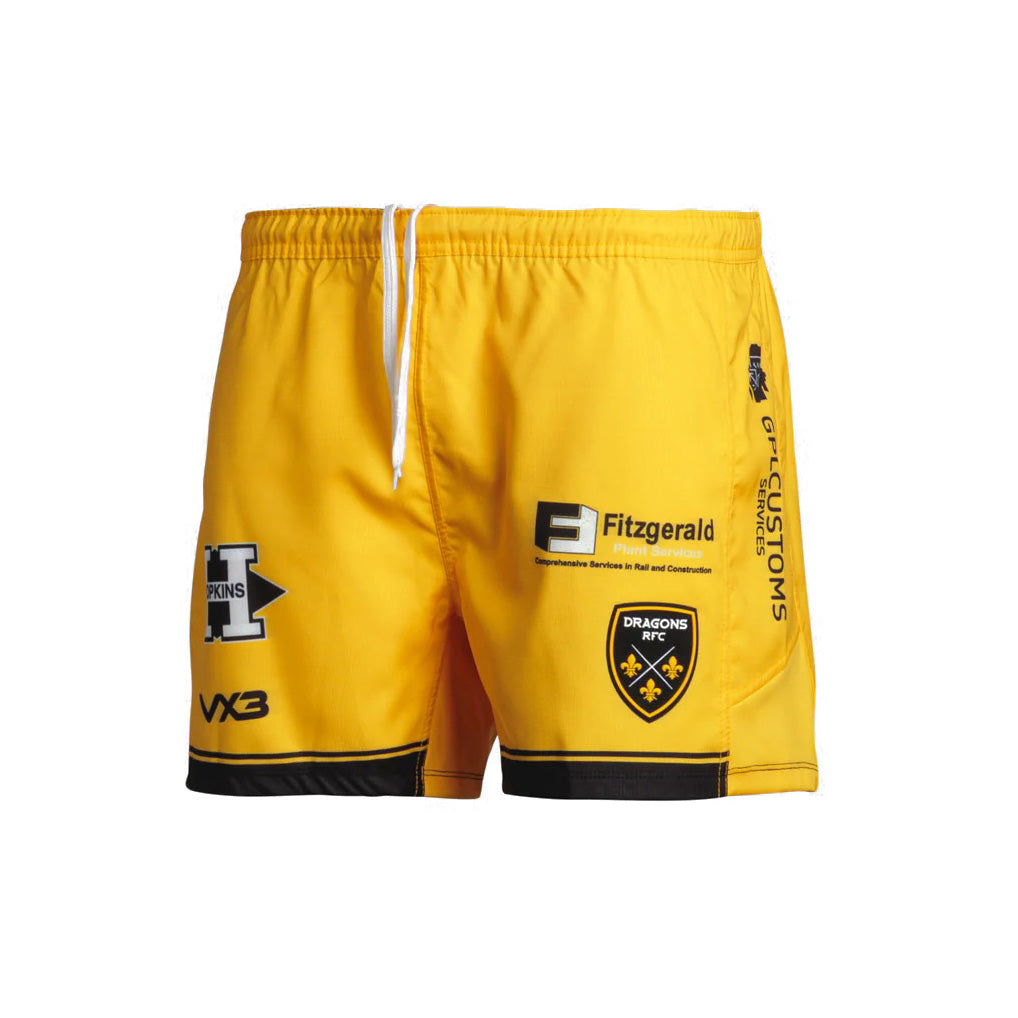 VX3 Dragons RFC 2025/26 Kids Home Rugby Shorts