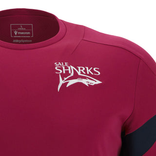 Macron Sale Sharks 2025/2026 Mens Training Poly T-Shirt