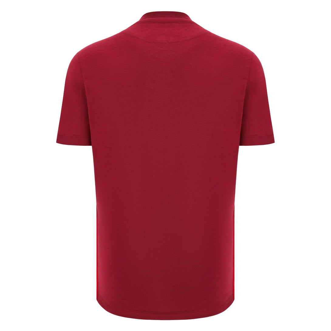 Macron Wales WRU 2025/26 Mens Travel Cotton T-Shirt