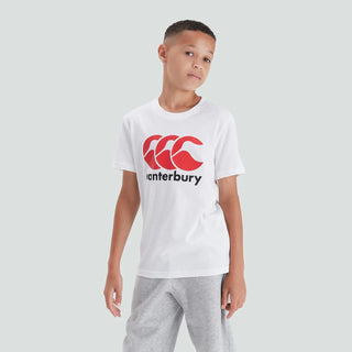 Canterbury Logo Kids White T-Shirt