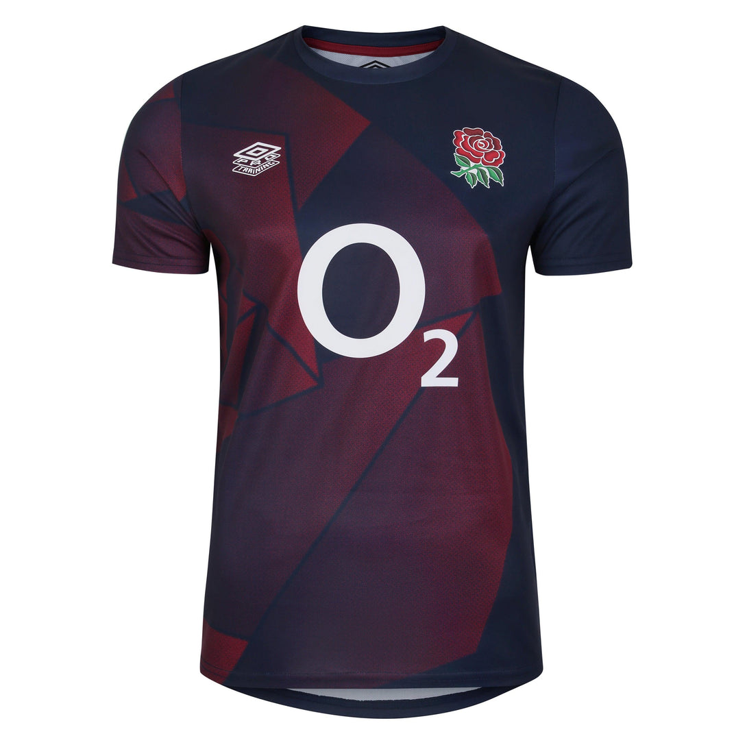 Rugby Heaven Umbro England RFU Mens Warm Up Rugby Shirt - www.rugby-heaven.co.uk