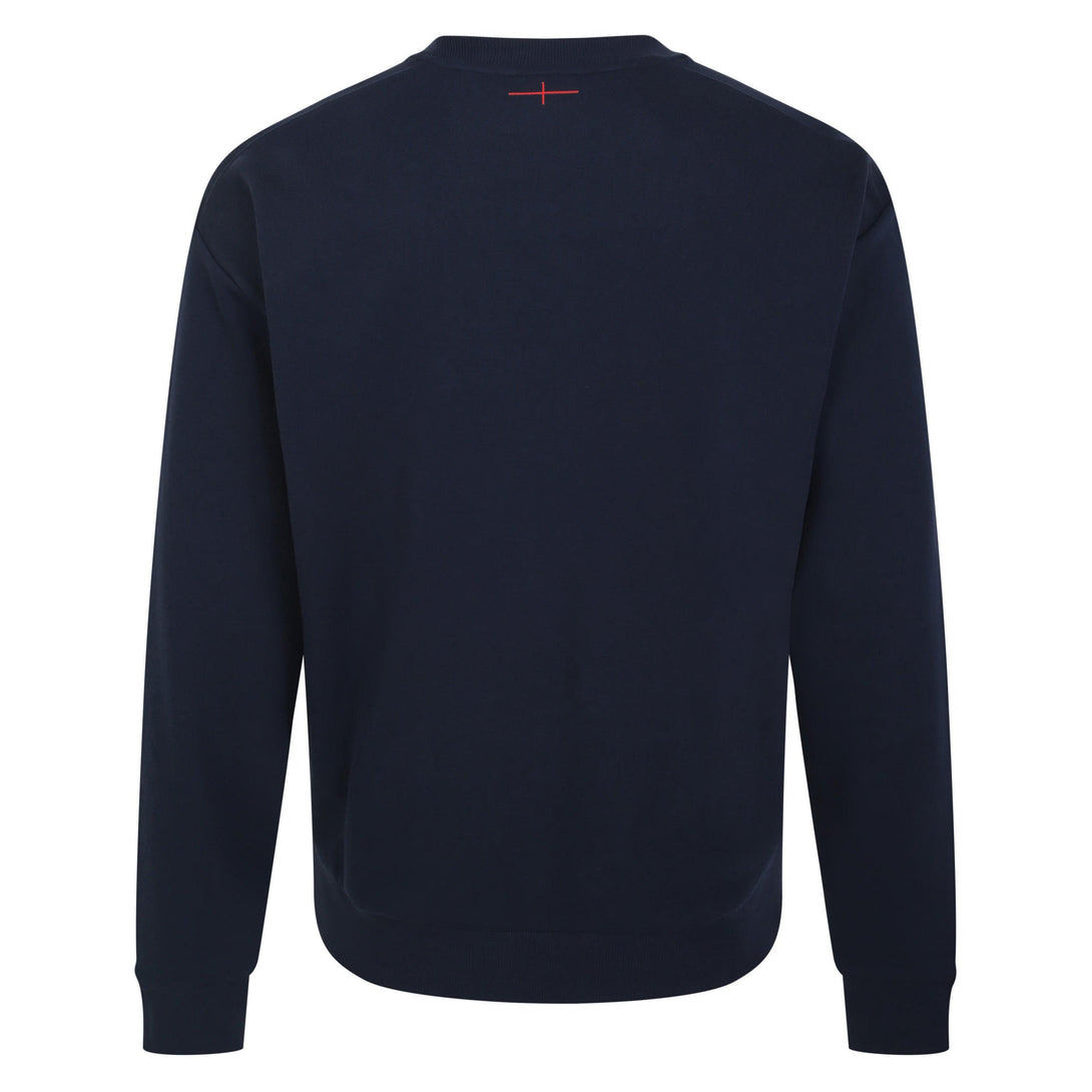 Umbro England RFU Rugby Mens Fleece Sweatshirt Navy 