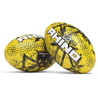Rhino Dragons RFC Graffiti Rugby Ball