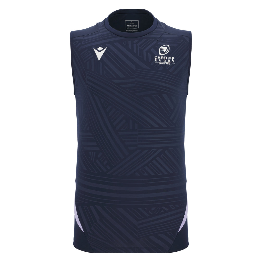 Macron Cardiff Rugby 2025/26 Mens Training Poly Vest